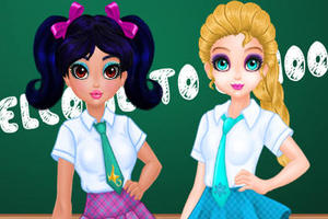 Jasmine and Elsa School Contest